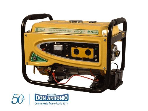 GRUPO ELECTRÓGENO NAFTERO NIWA GNW-28-E | MONOFASICO, ARR. ELECTRICO