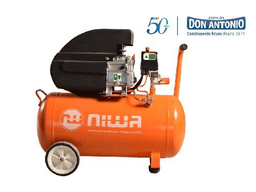 COMPRESOR NIWA ANW-2.5/50 | ALTA RECUPERACIÓN, 2.5HP, 50Lts.