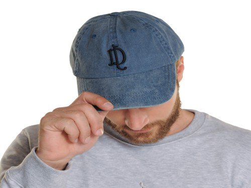 Gorra La Dolfina original de gabardina gastada con logo bordado