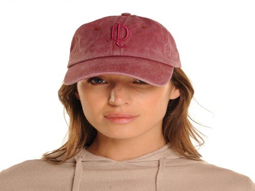 Gorra La Dolfina original de gabardina gastada con logo bordado