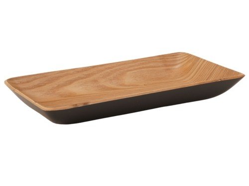 Bandeja Madera Rectangular 35 X 17 X 3 Cm Hogar Deco Carol