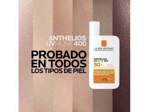 La Roche-Posay Anthelios fluido invisible sin color UVMUNE 400 FPS 50+