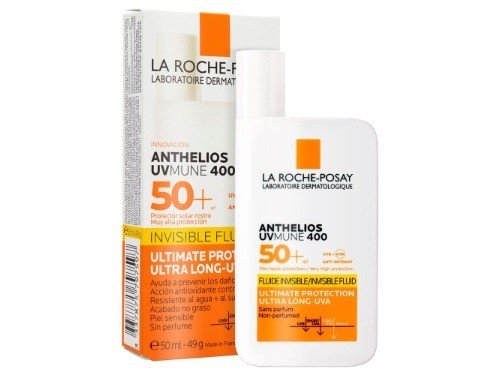 La Roche-Posay Anthelios fluido invisible sin color UVMUNE 400 FPS 50+