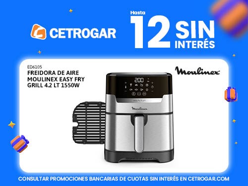 Freidora de aire Moulinex Easy fry grill 4.2 lt 1550W