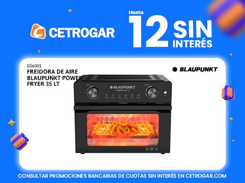 Freidora de aire Blaupunkt Power fryer 35 lt