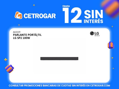 Parlante portátil LG SP2 100W