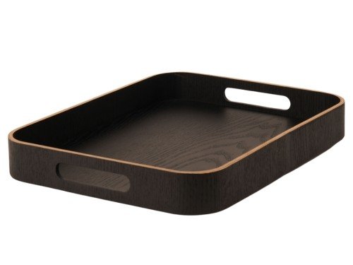 Bandeja Madera Rectangular Asas 45x36x6cm Deco Home Carol