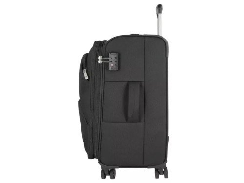 Valija de tela BALTIC negra de Samsonite grande 28" Ultraliviana TSA