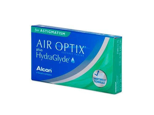 Lentes de Contacto para Astigmatismo HydraGlyde Air Optix Plus