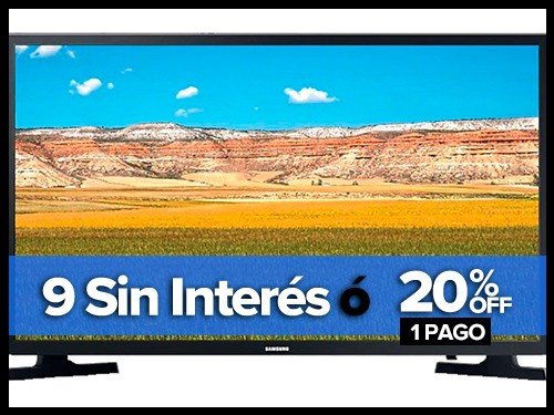 Smart Tv SAMSUNG 32 Pulgadas HD T4300A