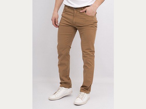 Pantalón Regular de Gabardina