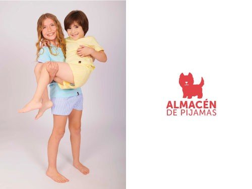 Pijama Teens Short y Manga Corta Celeste | Almacén de pijamas