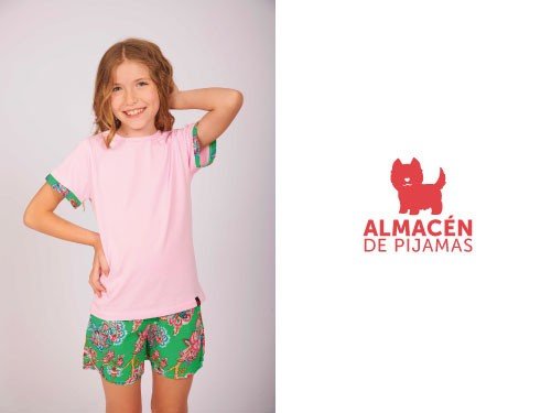 Pijama Teens Short y Manga Corta Flores | Almacén de pijamas