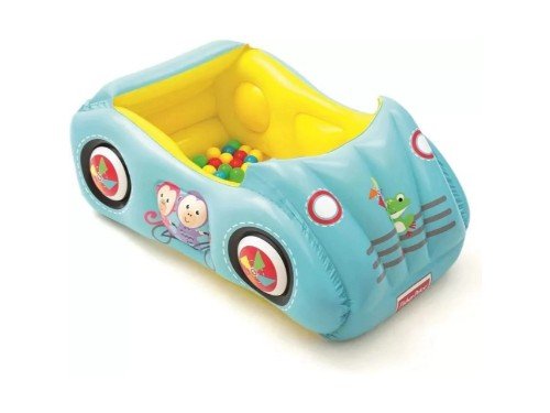 Pelotero Auto Inflable 25 Pelotas Fisher Price Bestway 93535