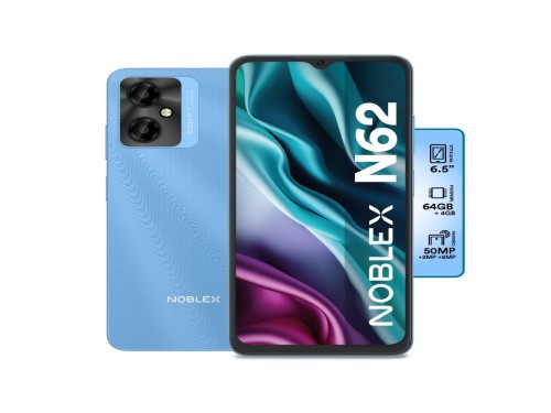 Celular Noblex N62 6.5" 64GB+4GB azul