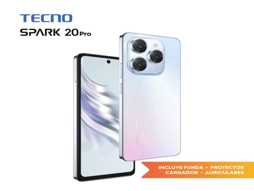 Celular Spark 20 PRO Tecno Mobile 6.78" 8/256GB Frost Ivory