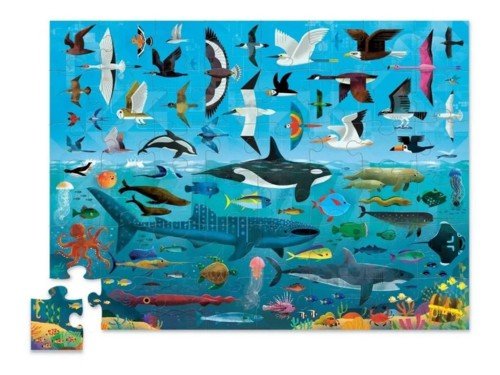 Puzzle 48 Piezas Arriba y Abajo Mar y Cielo Crocodile Creek