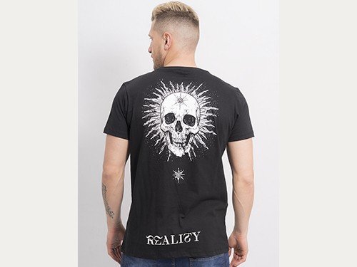 Remera Calavera Reality