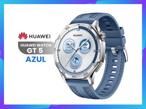 Smartwatch Huawei Gt5 46mm Reloj Inteligente Deporte Gps Cuidado Salud