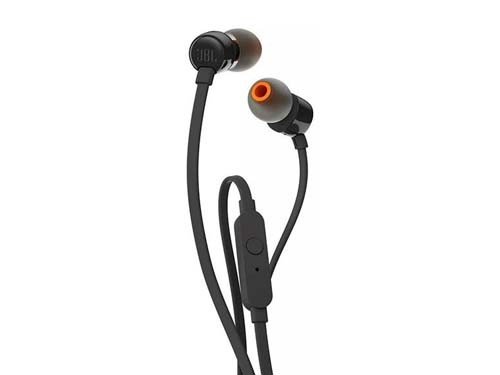 Auricular JBLT110BLK In Ear Con Microfono 1.2Mt Negro JBL