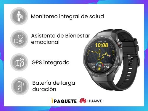 Smartwatch Huawei Gt5 Pro 46mm Reloj Inteligente Deportes Gps Salud