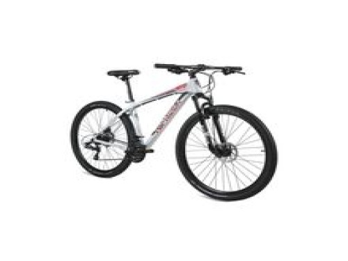 BICICLETA TOPMEGA SUNSHINE COLOR GRIS CON ROJO R29 21V F/D ALUM T.M