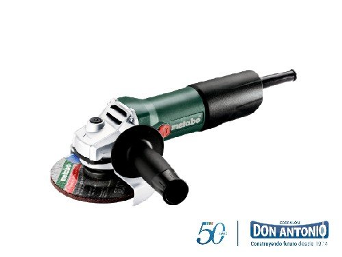 AMOLADORA ANGULAR METABO W 850-125 | 850w, 125mm, 11500rpm.