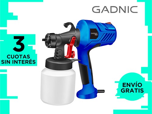 Pistola de Pintura Gadnic PG1000 400w Regulable