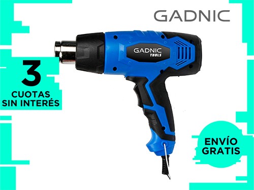 Pistola de Calor Gadnic Progun 1800w + Puntas Adicionales