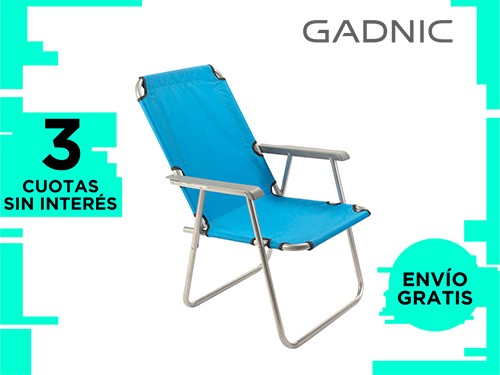 Reposera Plegable JardínPlaya Gadnic