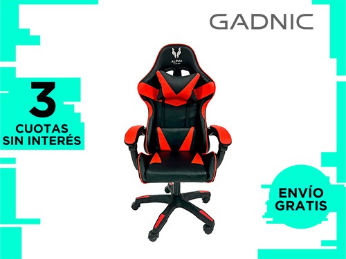 Silla Gamer Gadnic de Escritorio Ergonómica con Ruedas