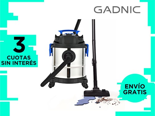 Aspiradora Industrial Profesional Gadnic De Tacho 18L 1200W 3 en 1