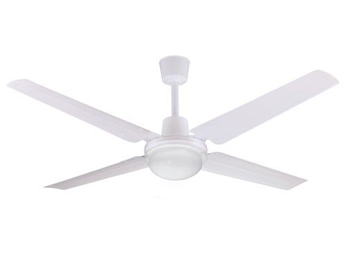 Ventilador de Techo Blanco 4 Palas Metálicas 120cm 5vel Luz Liliana