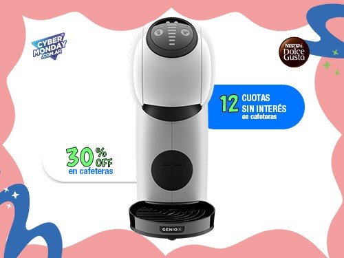 Cafetera NESCAFÉ Dolce Gusto Genio S Blanca Automática