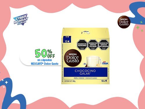 Cápsulas de Café Chococcino Galak NESCAFÉ Dolce Gusto 10 Cápsulas