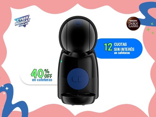 Cafetera NESCAFÉ Dolce Gusto Piccolo XS Negra Manual