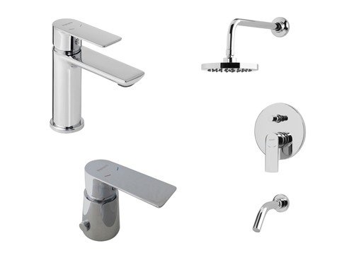 Grifería Set Baño Completo Vera Peirano Monocomando | Diseño y Calidad