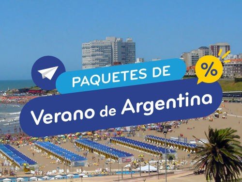 Paquetes en oferta de Verano en Argentina. Vuelo + Hotel