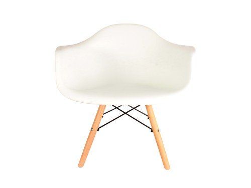 Sillones Eames Blancos Nórdicos de Comedor x2