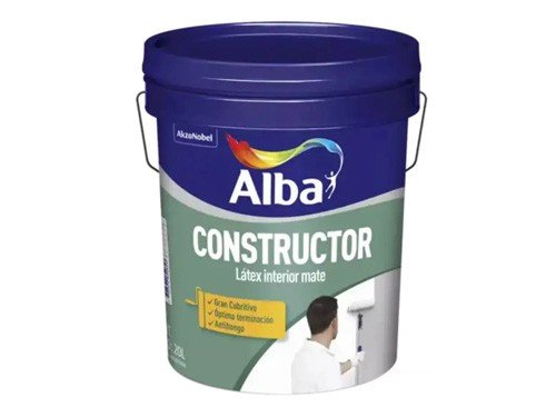 Alba Constructor 10 Litros Latex Interior