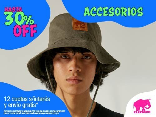 HASTA 30% OFF EN ACCESORIOS