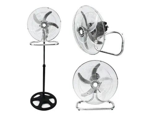 Ventilador 3 En 1 pie piso pared turbo 18 pulgadas metal winco w118