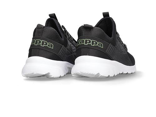 Kappa Zapatillas Logo Fiore Negro y Verde Unisex