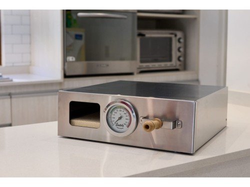 Horno Pizzero Scatola Inox con accesorios