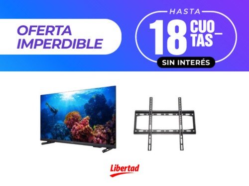 SMART TV PHILIPS 43 PULGADAS 43PFD6918/77 + SOPORTE DE REGALO