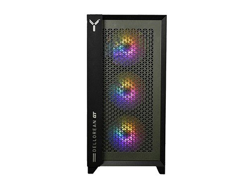 Gabinete Gamer Dellorean 4 Cooler Luces Rgb Vidrio Templado