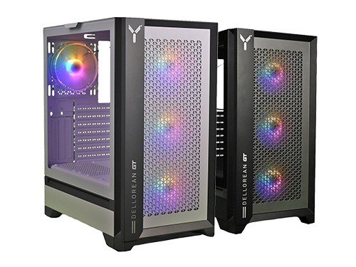 Gabinete Gamer Dellorean 4 Cooler Luces Rgb Vidrio Templado