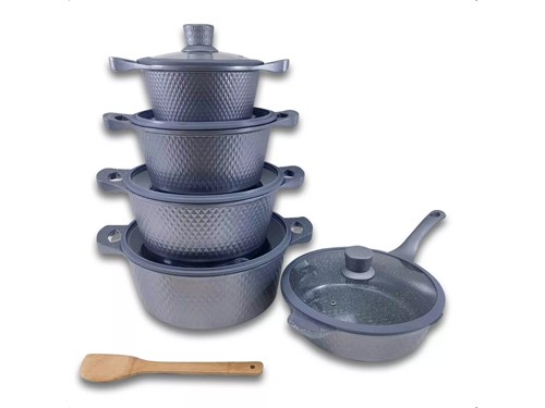 Set Batería Completa Para Cocina Con Antiadherente