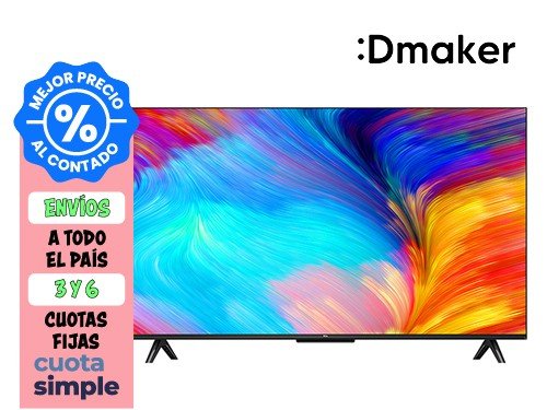 Smart Tv Led 55" 4K-UHD TCL L55P635-F Google Tv