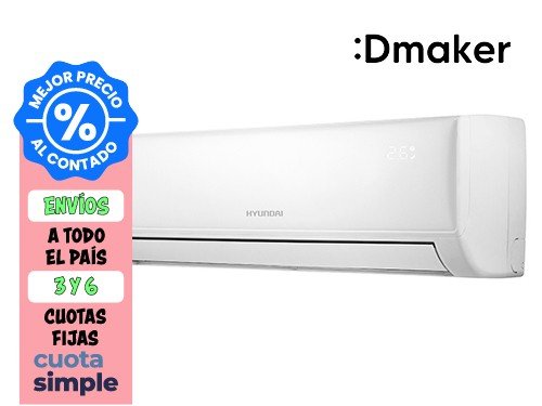 Aire Acondicionado Split Frío/Calor Hyundai 3224W HY9-3200FC